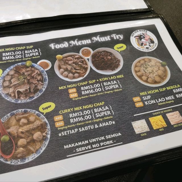 A Taste of Lahad Datu: Famous Beef Noodles