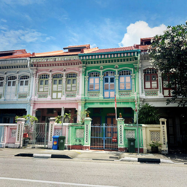 シンガポール🇸🇬レトロな街並みを楽しめるカトン地区