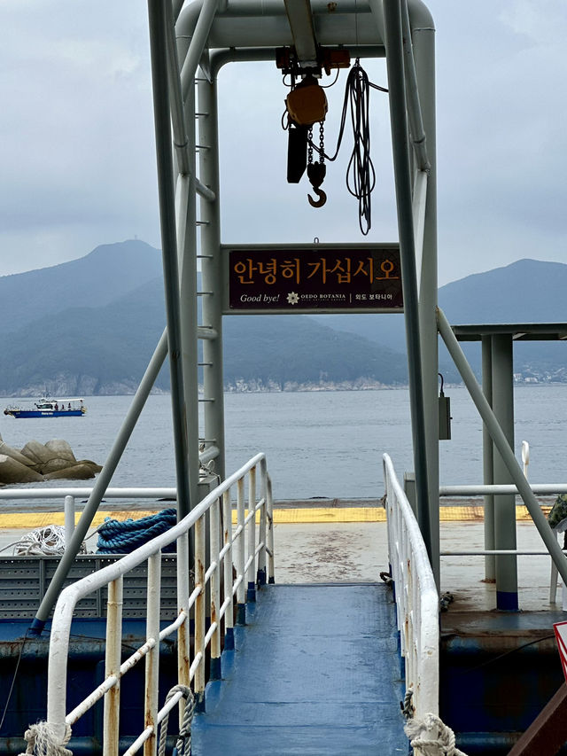 Coastal Views of Geoje Island By Ferry ⛴️