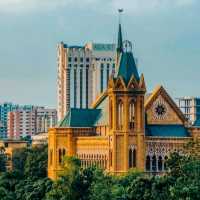 BEAUTIFUL FRERE HALL IN KARACHI.