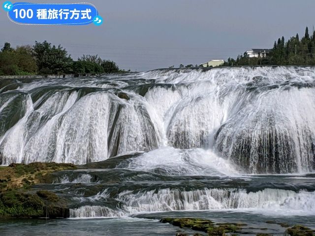 貴州黃果樹瀑布，現實版的西遊紀水簾洞