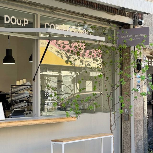 【韓国/大邱】三徳洞カフェ☕️DOu.P COFFEE STAND
