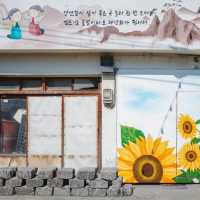 나전역 주변의 옛스러운 골목길