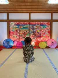 京都観光🥰🩷随心院🩷魅惑の和傘の光の祭典⛱️✨