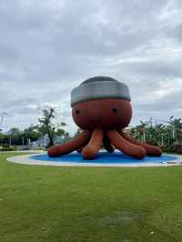🐙 自然與休閒完美结合的鹽田中央公園⛲️
