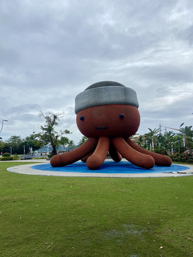 🐙 自然與休閒完美结合的鹽田中央公園⛲️