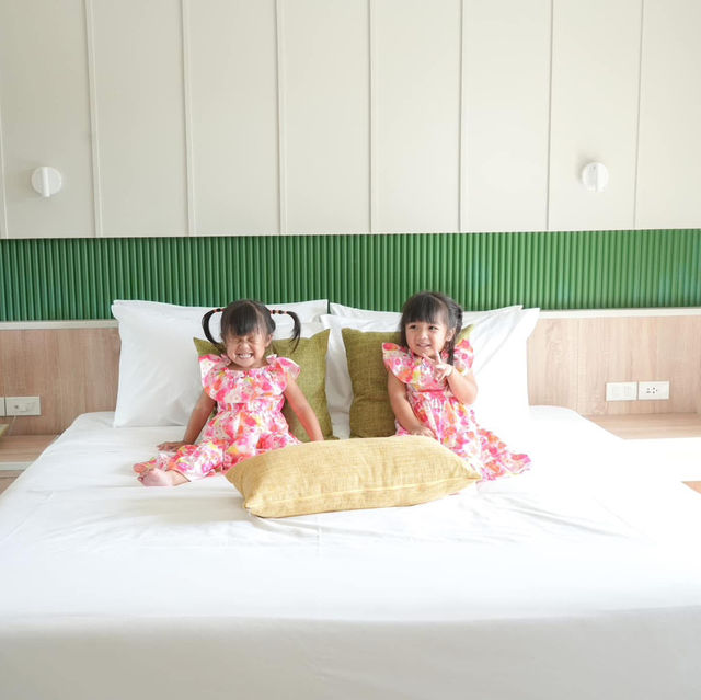 ห้องพักรีโนเวทใหม่ สวนน้ำก็เช่นกัน กรีนพาร์ค