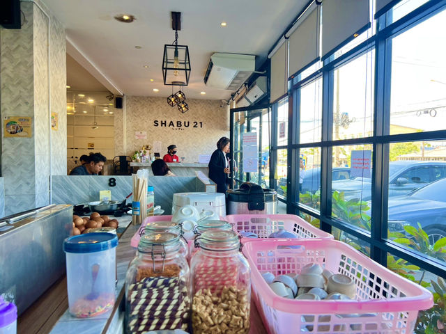 บุฟเฟต์ชาบูและสุกี้ SHABU21