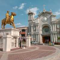 Where is the church where General Luna died?