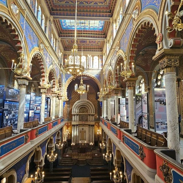 布拉格❤️獨特的猶太會堂Jubilejní synagoga