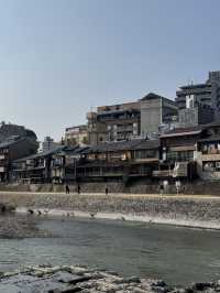 A perfect relaxing place, Kamo River in Kyoto