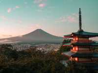 Getting the most famous photo in Japan🗻