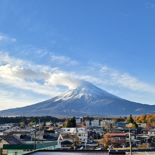 距離富士山站只是數分鐘，開業只有數年的酒店