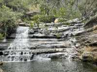 Hidden waterfalls of blue mountains