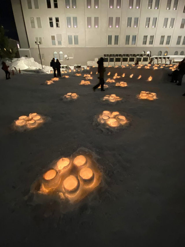 冬日白雪皚皚更替「小樽」