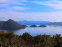 居高臨下鳥瞰洞爺湖&有珠山的好地點：洞爺湖觀景台 サイロ展望台