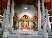 泰國曼谷市中心湄南河畔著名地標性寺廟景點:水門寺，適合拍照📸打卡冥想