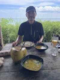  A Curry Lunch by the Ocean at Blue Stone Beach Restaurant 🍛🥥🌊