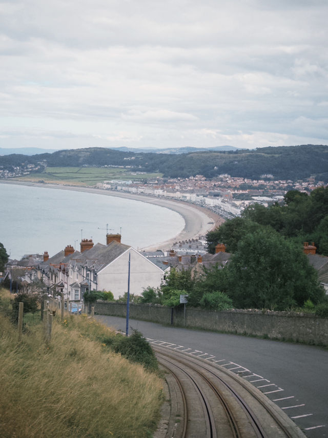 Springtime Ascent on the Great Orme Tramway, Llandudno
