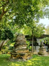 คาเฟ่ต่อบุญ บรรยากาศดีในวัดแค สุพรรณบุรี