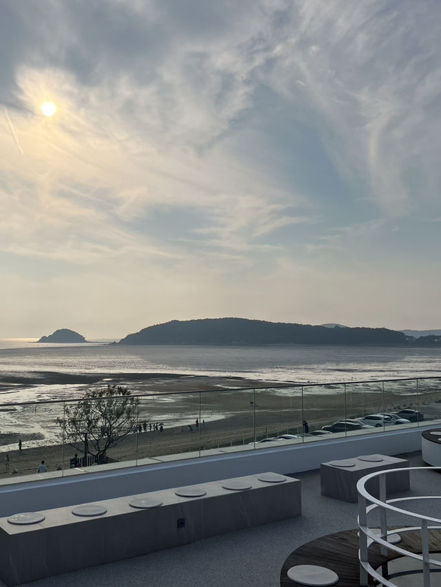 영종도 핫플레이스🔥 오션뷰 대형카페🩵 미음카페