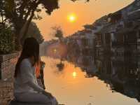 A Sunrise Worth the Struggle in Xitang Ancient Town