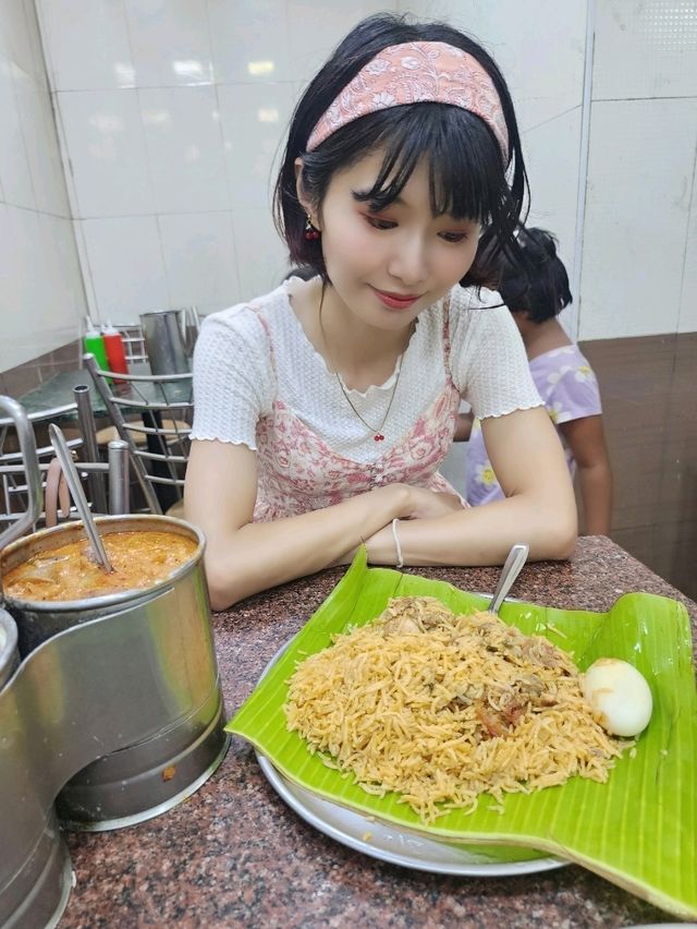 【チェンナイ/インド】大盛りのビリヤニ屋さん