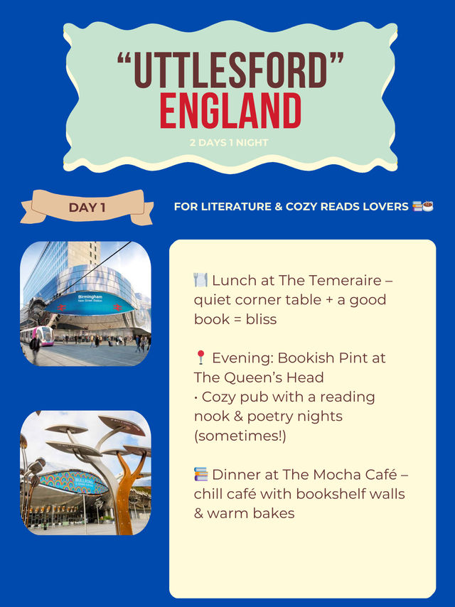 Uttlesford itinerary 🥽✈️