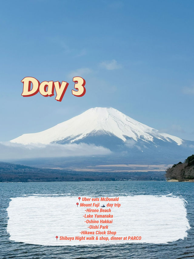 🇯🇵Solo trip itinerary ~ Tokyo 
