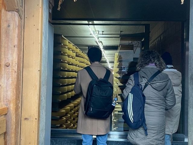[🇨🇭グリュイエール] 香り高い伝統を体感、グリュイエールチーズ工場見学へ