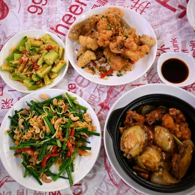 🔥新肥泉海鮮大排檔 | 佐敦熟食中心的鑊氣小炒天堂🔥  