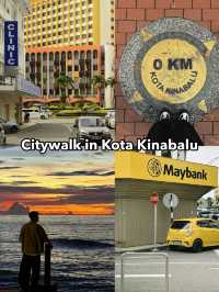 Kota Kinabalu City Walk | Even the buildings look like sunsets
