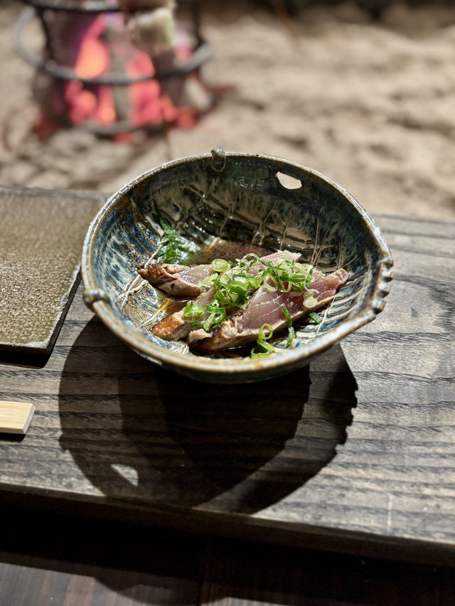 【大阪・新福島】囲炉裏で味わう四季の贅沢「灰色ロマン」