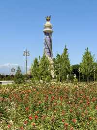 Spring in Dushanbe – Monument Istiklol Stroll