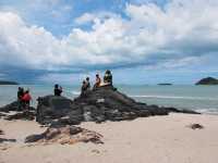 รูปปั้นนางเงือก หาดสมิหลา สงขลา