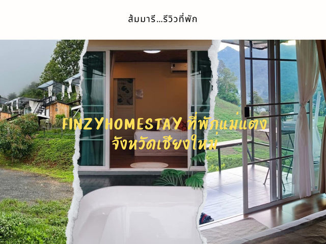 🏡 “Finzy Homestay – เช็กอินความสุขกลางหุบเขา”