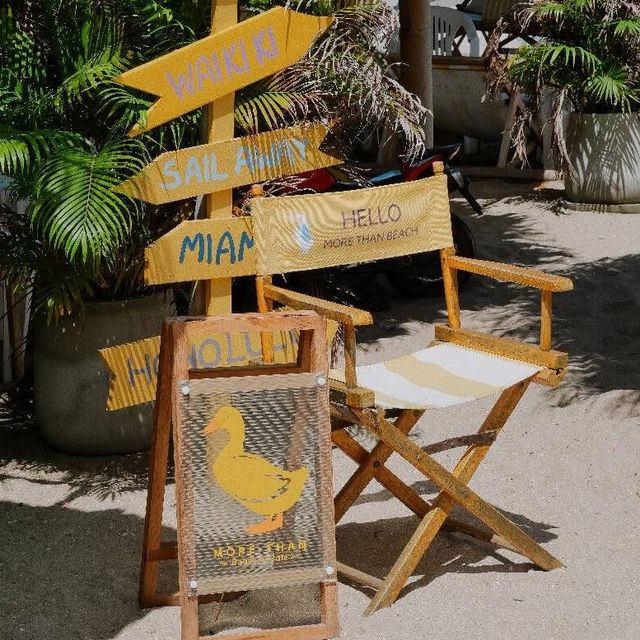 คาเฟ่ริมทะเลชะอำสุดน่ารักกับน้องเป็ด🐣🐤