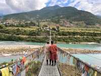 Punakha Suspension Bridge – Swaying Above the River 
