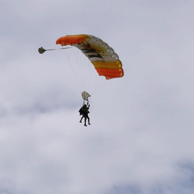 You only live once, so jump for it! 