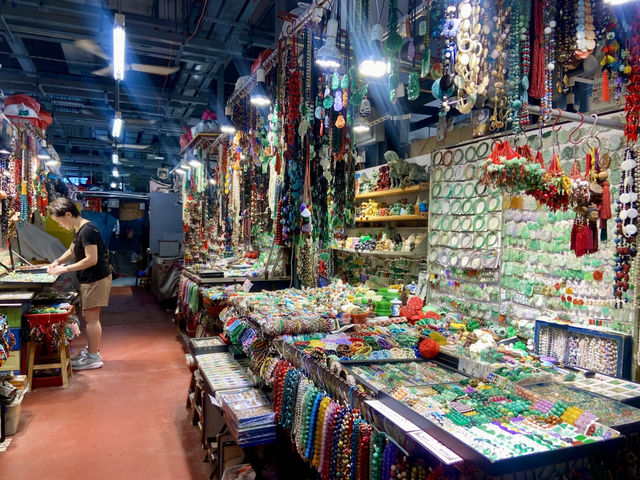 香港好去處✨油麻地玉器小販市場📿香港玉石聚集地💎