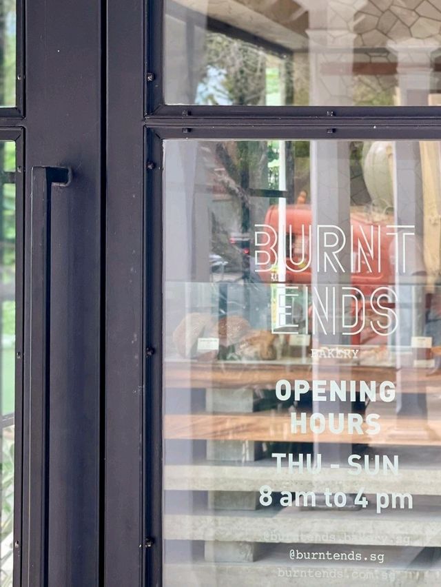Burnt Ends Bakery Singapore