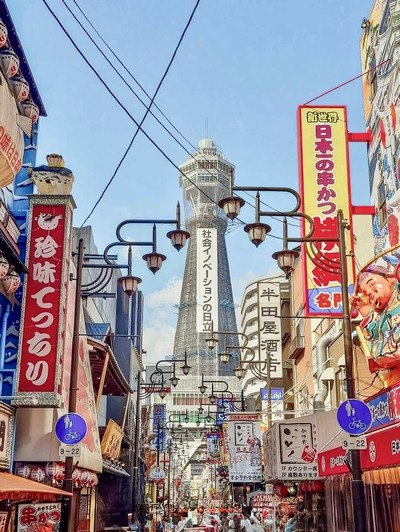 🎡✨ Summer Weekend in Osaka's Shinsekai: Retro Futurism