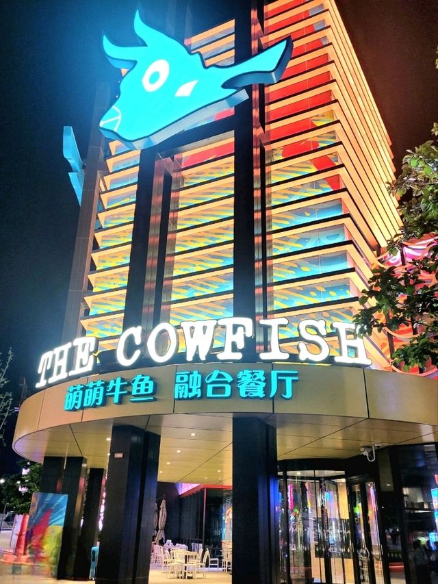 A quirky restaurant called The Cowfish