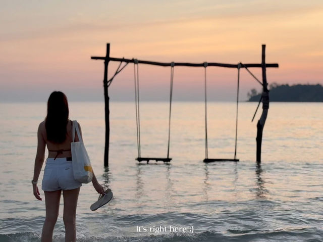 🌅 ดูพระอาทิตย์ตกที่  Secret Beach เกาะกูด 🏝️