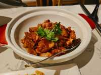 A scumptious dinner at Tanzen, Millerz Square
