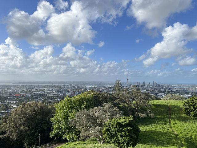 🌋 Maungawhau / Mount Eden｜城市裡的火山之巔 