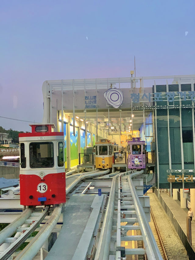 황홀 그자체 ! 노을보며 스카이캡슐🚃🚟