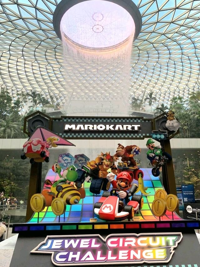 Mario Kart Fun at Jewel Changi Airport