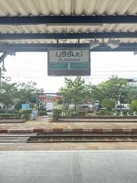 🚞 พาเที่ยวสถานีรถไฟบุรีรัมย์