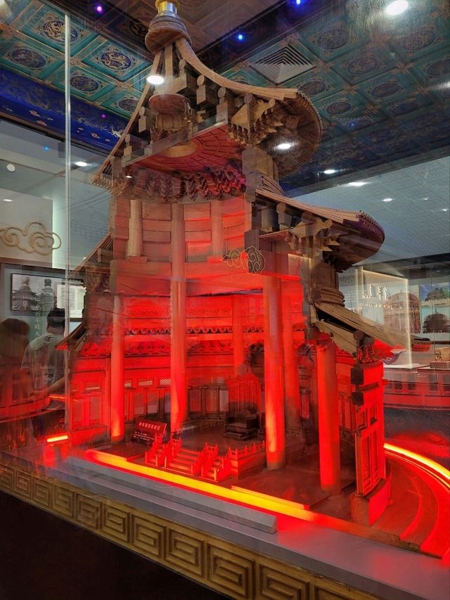 The evolution of Hall of Prayer for Good Harvests on display